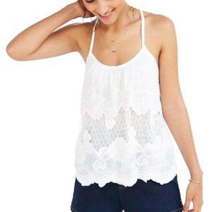 Urban Outfitters Pink Lace Tank